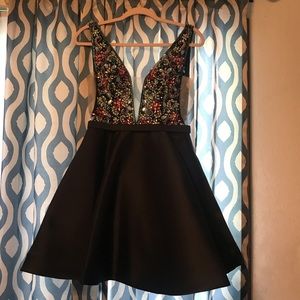 Jovani formal short dress homecoming or pageant